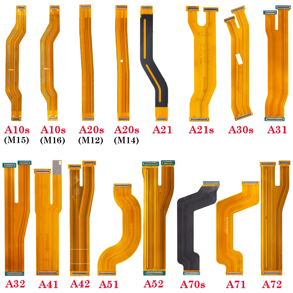 1pcs Main Motherboard Connector Board Ribbon Flex Cable For Samsung A10S A20S A21 A21S A30S A31 A32 A41 A42 A51 A52 A70S A71 A72